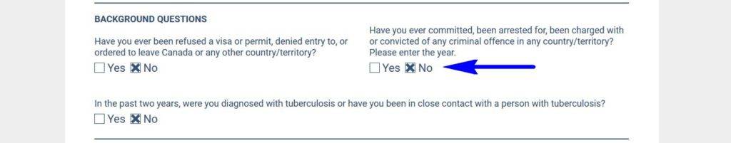 Canadian Tourist visa