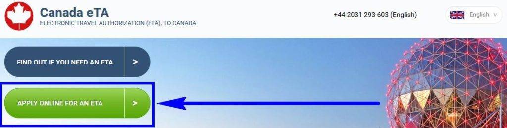 Canadian tourist visa