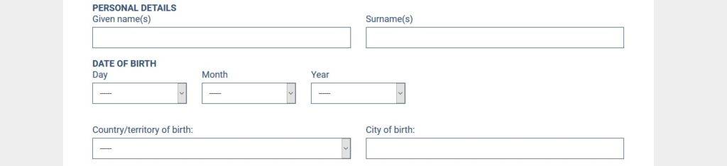 Canadian Tourist visa