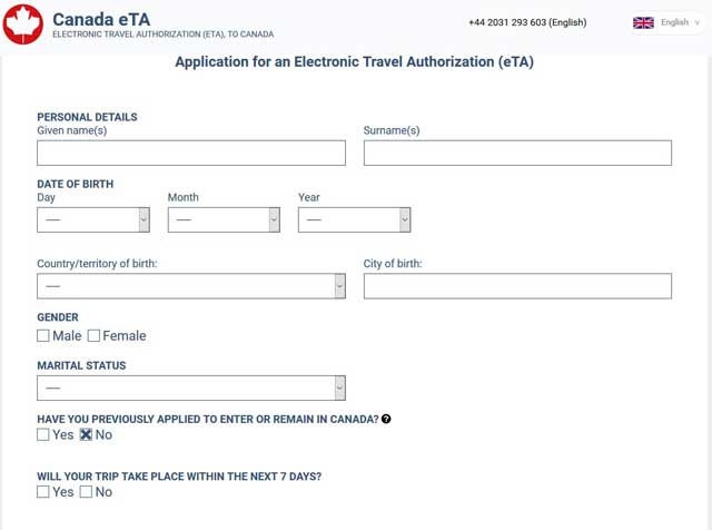 Visa to Canada for Mexican citizens