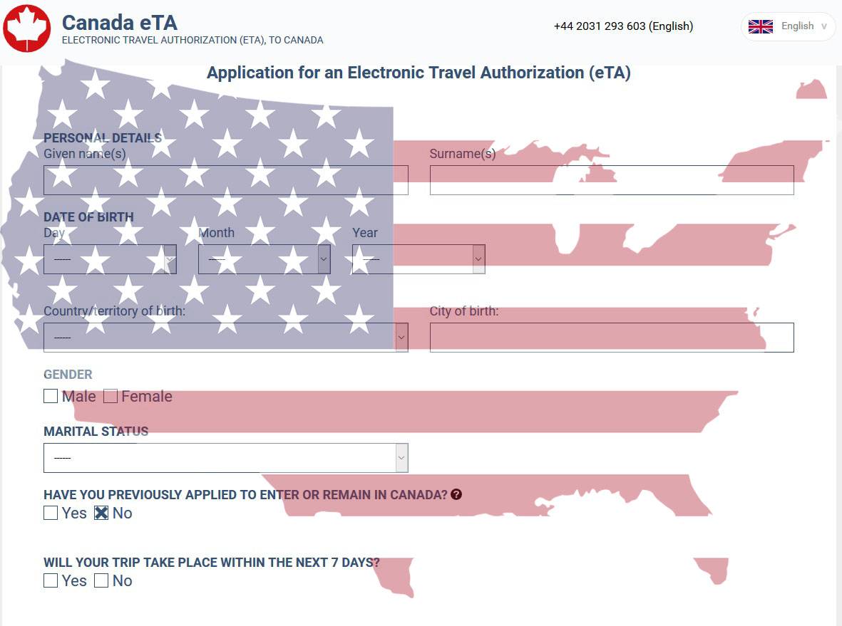 Do US citizens need a visa for Canada, Apply for eTA from USA