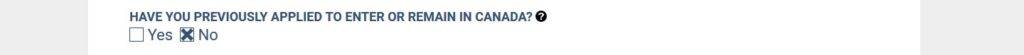 Canadian Tourist visa